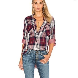 🍃 Pullover Plaid Button Down Shirt